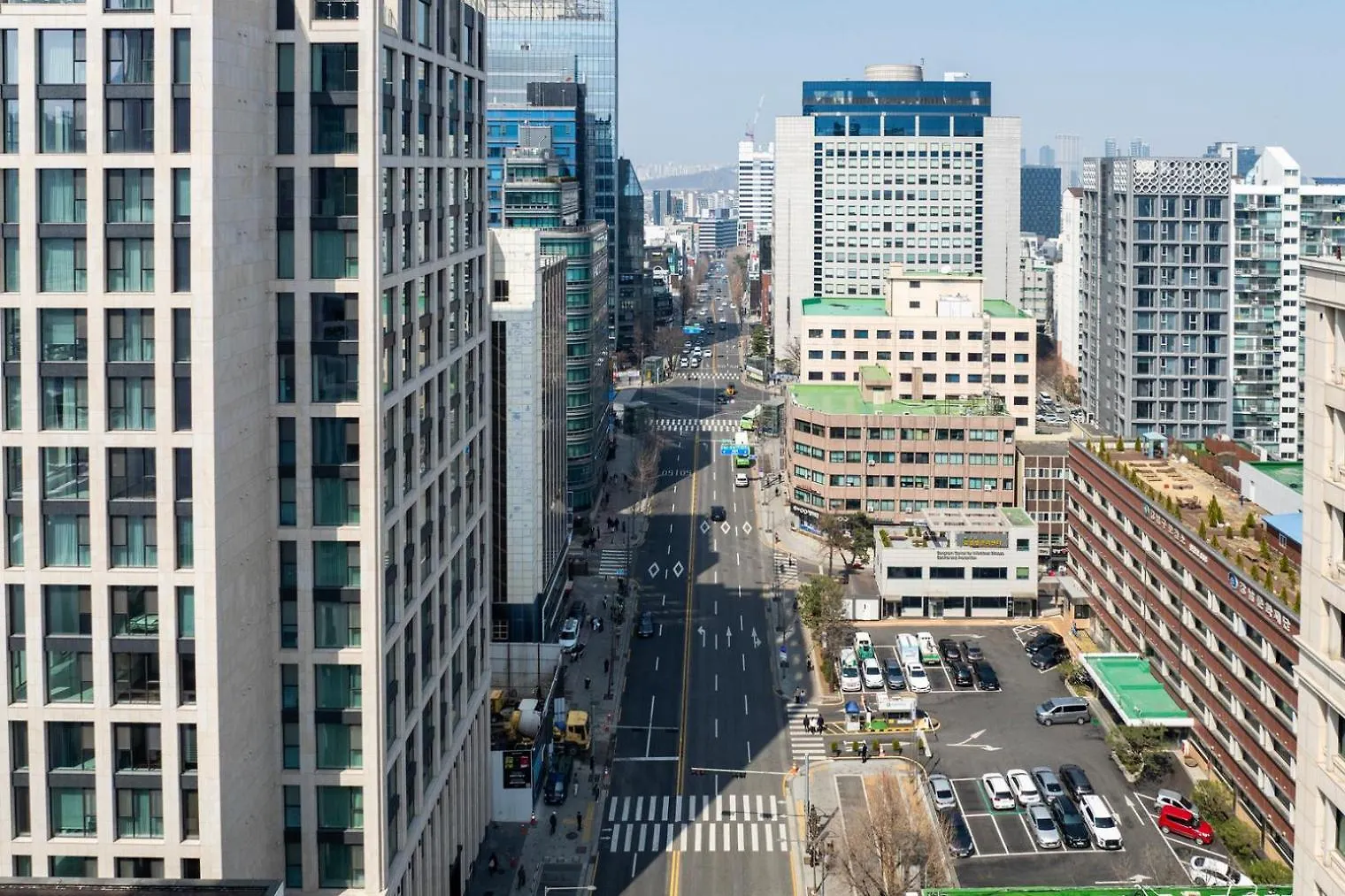 Blueground Id10 Nonhyeon City View Ac Sel-10 Seúl Apartamento