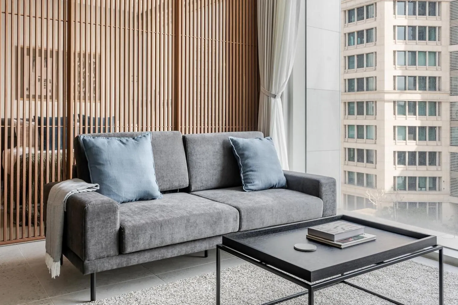 Blueground Id10 Nonhyeon City View Ac Sel-10 Seúl Apartamento